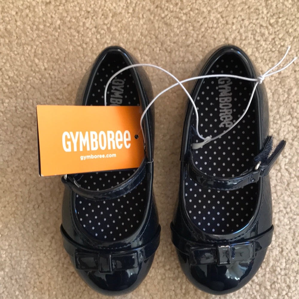 Navy Patent Gymboree Mary Janes